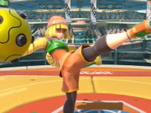 『スマブラSP』DLC第6弾として『ARMS』の「ミェンミェン」が参戦決定! 6月30日配信予定 画像