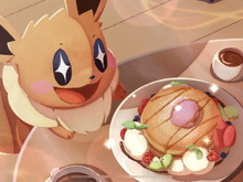 『ポケモンカフェ ミックス』は序盤だけでもカワイイがいっぱい! 目を輝かせるイーブイ、料理を作るヒトカゲ…チャーミングなポケモンたちに癒される 画像