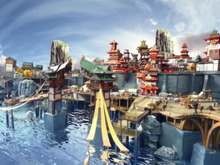 『原神』に登場する街「璃月港」を完全再現したジオラマが話題に！ ゲーム内と比べても一切の遜色なし 画像