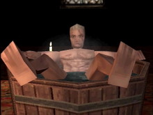 ゲラルトはローポリになってもセクシー？『ウィッチャー3』の“入浴シーン”が初代PS風デメイク映像に！ 画像