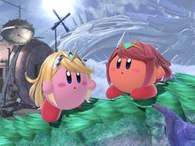『スマブラSP』ひと粒で二度おいしいカービィ「ホムラ/ヒカリ」のコピー姿を見よ！美少女×可愛い＝まんまるブレイド爆誕 画像