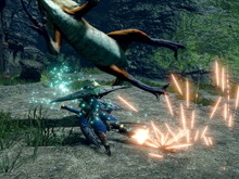 『モンハンライズ』翔蟲を使って豪快に斬り上げ！一時的な砲撃威力アップも兼ねた“ガンランス”の入れ替え技「地裂斬」が紹介 画像