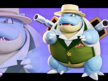 『ポケモンユナイト』カメックスには“ホロウェア”も新登場!その姿に「ダンディ」や「社長みたい」などの声 画像