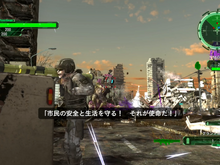 あのビルの向こうには……蛙だ! 巨大な蛙が銃を持ってる! PS5版『地球防衛軍6』プレイレポート【TGS2021】 画像