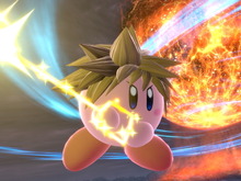 『スマブラSP』ソラを吸い込んだカービィ、キーブレードの使い手に!?スクエニ魔法極める“ツンツンカービィ”誕生 画像