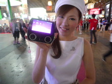 【TGS2009】薄い！軽い！綺麗！PSPgoをTGS会場で体験！ 画像