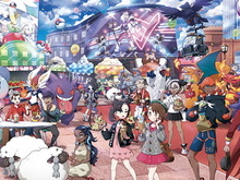 全員集合の『ポケカ』プレイマットも!『ポケモン ソード・シールド』トレーナーたちの「オフ」を描いた新グッズ登場 画像