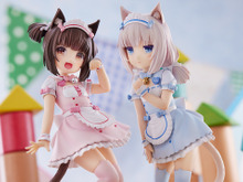 “制服の下”までこだわった紳士向け!『ネコぱら』ショコラとバニラが立体化、二人並べば堪らなくキュート 画像