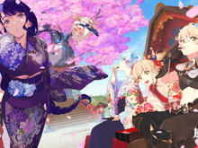 pakoさん描く『原神』新春イラストにファン歓喜!過去にはモナ、鍾離なども投稿 画像