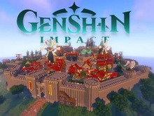 『マインクラフト』で「原神」のモンド地方を1/1スケールで再現したマップが登場―ドイツのグループが400時間以上かけて制作 画像