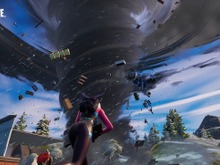 『フォートナイト』周囲を巻き上げる巨大な竜巻と雷の気候が登場!1月17日午後11時からはより高頻度で発生予定 画像
