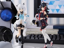 白上フブキさん、大神ミオさんが揃ってフィギュア化!全高約17cmと飾りやすいサイズ 画像