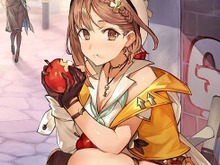 屈んでも凄い、太もも!リンゴにかぶりつく「ライザ」イラストに、「可愛い!」の声が続出 画像