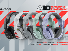 アストロゲーミングからポップなカラーの超軽量ヘッドセット「ASTRO A10」のリニューアル版が3月31日に発売 画像