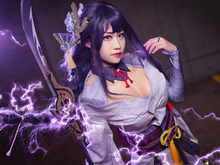 【コスプレ】『原神』雷電将軍の美しさよ永遠なれ!注目レイヤー・ましょこ【写真7枚】 画像