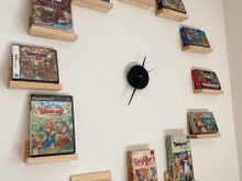 『ドラクエ』の歴史と時刻を合体させた壁時計に「いいね」19.5万件！ ナンバリング作品が見守る“家族の時間” 画像