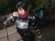 【コスプレ】『進撃の巨人』ミカサが美しくて凛々しい!美少女レイヤー・凸守たかね【写真6枚】 画像