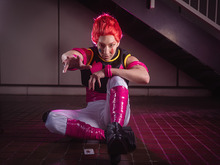 【コスプレ】『HUNTER×HUNTER』ヒソカを肉体美で再現！筋肉レイヤー・AKIHITO【写真25枚】 画像
