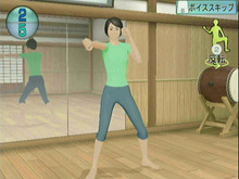 『アイソメトリック＆カラテエクササイズ Wiiで骨盤Fitness』公式サイトがオープン 画像