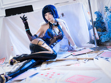 【コスプレ】可憐な『原神』夜蘭!妖艶な『ニーアオートマタ』2B!思わず目を奪われる中国レイヤー4選【写真30枚】 画像