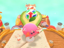 スイッチ向け新作『カービィのグルメフェス』今夏配信決定！カービィたちが「お菓子の世界」を食べまくる4人対戦ACT 画像