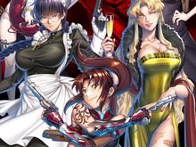 危険度3,000倍！？『対魔忍』×「BLACK LAGOON」コラボ決定―レヴィが「対魔忍スーツ」を着こなす 画像