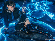 【コスプレ】「Colors:BLUE」戦闘美少女人形を完全再現、『ドルフロ』A-545新スキンにも注目！中国美女レイヤー3選【写真29枚】 画像