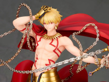 『FGO』ギルガメッシュ(アーチャー)が第三再臨の衣装でフィギュア化！金ピカの甲冑はメタリックカラーによる質感表現で目を引く存在感 画像