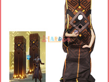 『原神』鍾離先生の「岩柱」になれるコスプレ衣装登場！外は見えるし手も出せる 画像