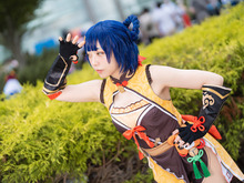 【コスプレ】『原神』香菱に会いに「万民堂」にあしげく通うぜ！人気レイヤー・星乃まみ【写真8枚】 画像