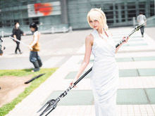 【コスプレ】『FF15』ルナフレーナ「皆さんに平和を届けます」注目レイヤー・零崎沙耶【写真9枚】 画像