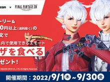 『FF14』でエモート「ピザを食べる」が貰える！「出前館」コラボが9月30日まで開催―注文は“ピザ以外”でもOK 画像