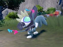 『ポケモン スカーレット・バイオレット』新ポケモン「タギングル」公開！どく・ノーマルタイプの“どくざるポケモン” 画像