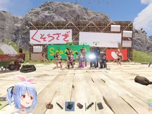 “ラスボス”兎田ぺこらvsホロライブ連合軍！難攻不落の「ぺこら城」を一斉攻撃した『RUST』レイドバトルが熱すぎた！！ 画像