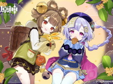 『原神』記念イラストに「新キャラ」登場！？ファンからは「ヨォーヨ」と予想される少女 画像