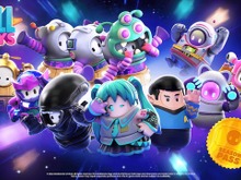 『Fall Guys』に「初音ミク」がやってきた!新シーズン「Satellite Scramble」発表、新たなステージや障害物も 画像