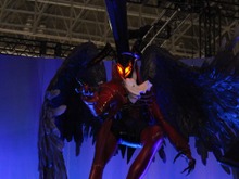 『ペルソナ』等身大「アルセーヌ」たちがアトラスブースに!展示前には「モルガナ」の姿も【TGS2022】 画像