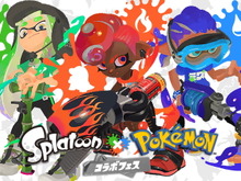 『スプラトゥーン3』×『ポケモン』コラボフェス開催決定！お題は「パートナーに選ぶならどのタイプ？ くさ vs ほのお vs みず」 画像