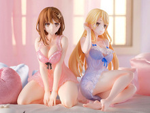 「ライザ」と「クラウディア」がネグリジェ姿でフィギュアに！頬を赤らめた、お淑やかな表情を見逃さないで 画像