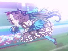 『ウマ娘』新CMで「ヤマニンゼファー」の勝負服がチラ見せ！水色あざやかなフリフリドレス 画像