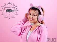 ネコミミだけじゃない！クマミミ・ウサギミミにカスタムできるゲーミングヘッドセットがひたすら可愛い 画像