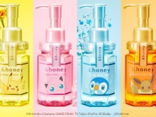 『ポケモン』デザインの「&honey」ヘアオイルが本日20日発売！一番人気の「イーブイ」は、“メロメロバニラハニー”の香り 画像