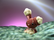 ポケモン「ミミロル」を伝統工芸「江戸木目込人形 」で表現！過去には「ピカチュウ」「ライコウ」で話題を集めた、“職人技”の最新作 画像