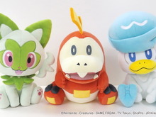 ニャオハ、ホゲータ、クワッスが「ぽてはぐクッション」に仲間入り！抱きしめたくなる『ポケモン』の人気商品 画像