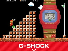 『スーパーマリオ』が腕時計「G-SHOCK」とコラボ！“無限1UP＝無敵”をテーマにしたスペシャルモデル登場 画像