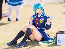 【コスプレ】『SAO』シノンの制服姿が愛らしい!人気レイヤー・東雲氷【写真7枚】 画像