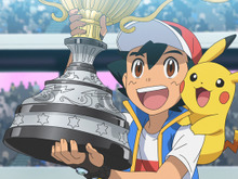 アニポケの「サトシ世界チャンピオン」は、なぜこれだけ盛り上がったのか? 東京・渋谷で緊急ニュース、「いいね」は全世界から40万件超え 画像