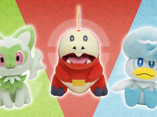 『ポケモン スカーレット・バイオレット』「ニャオハ」「ホゲータ」「クワッス」の等身大ぬいぐるみ、発売開始! 画像