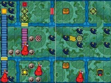 ポーランド製アクションパズル『Robot Rescue』－DSiを縦に持ってロボット救助 画像