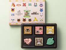 『あつ森』と「ゴディバ」がコラボ!食べるのがもったいない「限定バレンタインチョコ」本日6日から発売 画像